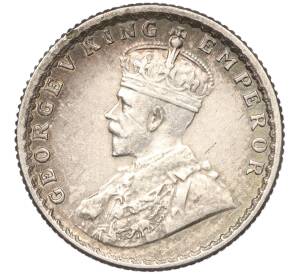 1/4 рупии 1919 года Британская Индия — Фото №2