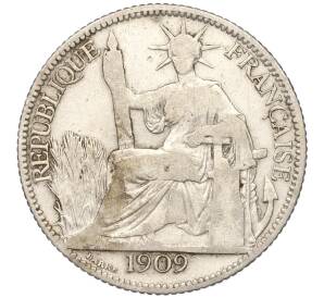 20 центов 1909 года Французский Индокитай — Фото №1