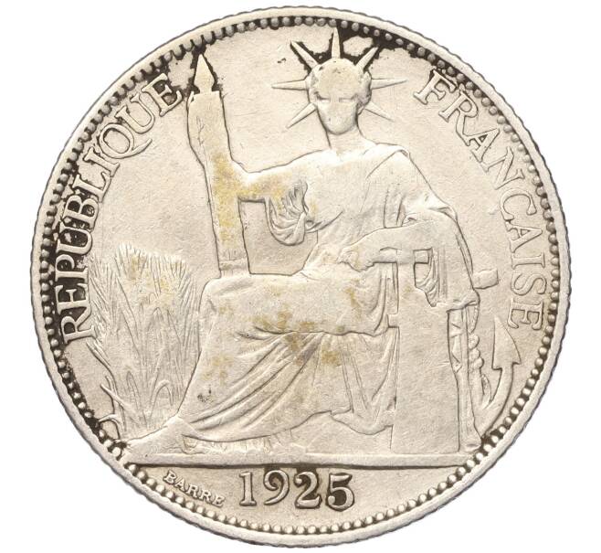 Монета 20 центов 1925 года Французский Индокитай (Артикул: K11-89445) — Фото №1