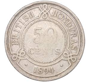50 центов 1894 года Британский Гондурас — Фото №1