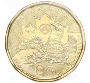 1 доллар 2016 года Канада «XXXI летние Олимпийские Игры 2016 в Рио-Де-Жанейро»