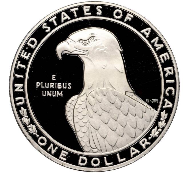 Монета 1 доллар 1983 года S США «XXIII летние Олимпийские Игры — Дискобол» (Артикул M2-62620)