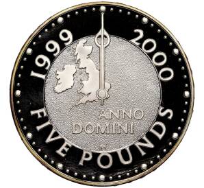 5 фунтов 1999 года Великобритания «Миллениум»