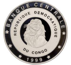 10 франков 1999 года Конго (ДРК) «XXVII летние Олимпийские игры 2000 в Сиднее»