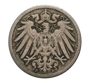 5 пфеннигов 1893 года F — Фото №2