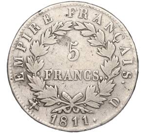 5 франков 1811 года D Франция — Фото №2