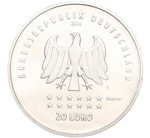 20 евро 2016 года Германия «175 лет Гимну Германии» — Фото №2
