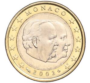 1 евро 2002 года Монако — Фото №1