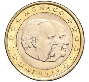 1 евро 2002 года Монако — Фото №1