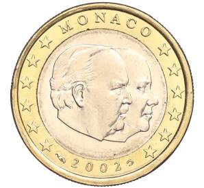 1 евро 2002 года Монако