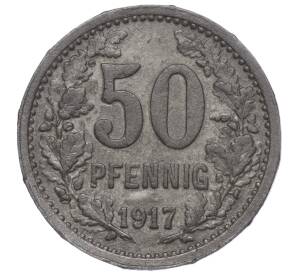 50 пфеннигов 1917 года Германия — город Унна (Нотгельд) — Фото №2