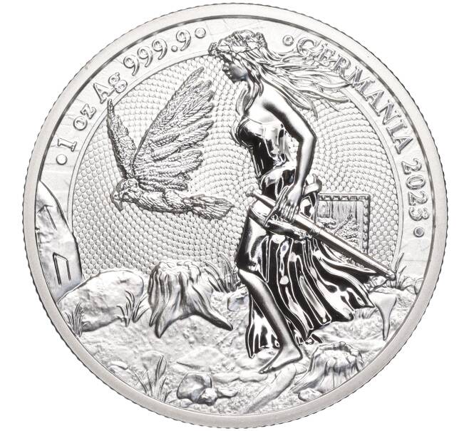 Монета 5 марок 2023 года Германия «Аллегория» (Артикул M2-63007)