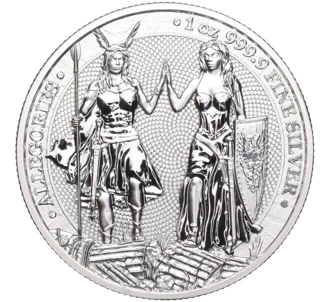 Монета 5 марок 2023 года Германия «Аллегории» (Артикул M2-63008)