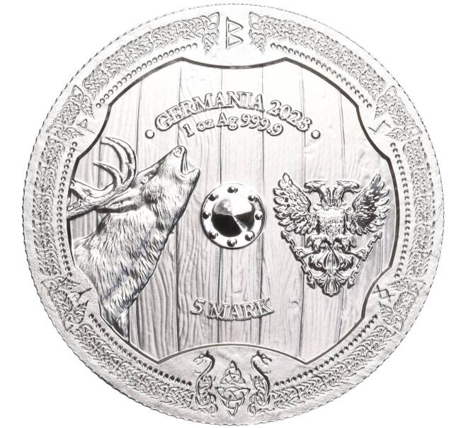 Монета 5 марок 2023 года Германия «Валькирия» (Артикул M2-63009)