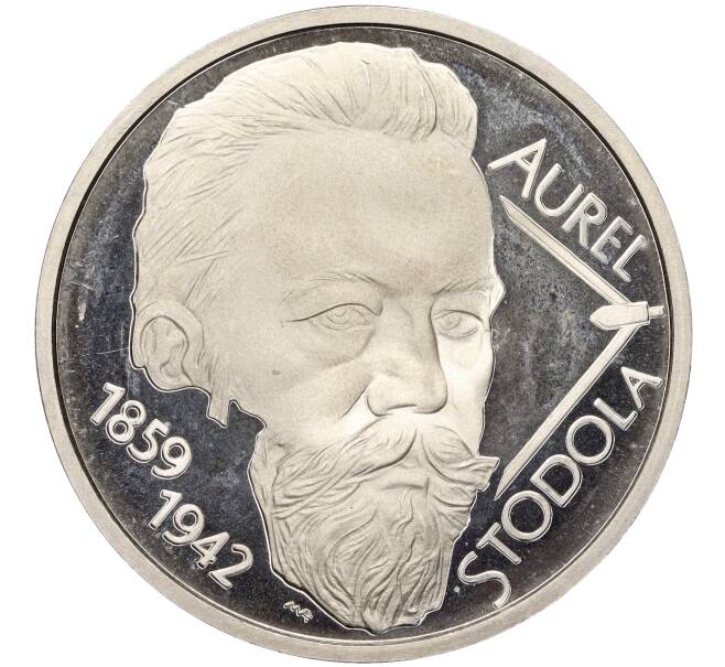 Монета 10 евро 2009 года Словакия «150 лет со дня рождения Ауреля Болеслава Стодолы» (Артикул K27-83700)