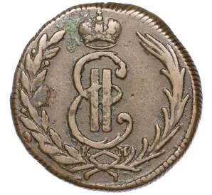 1 копейка 1773 года КМ «Сибирская монета» — Фото №2