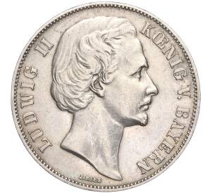 1 талер 1871 года Бавария «Победа Германии во Франко-прусской войне» — Фото №2