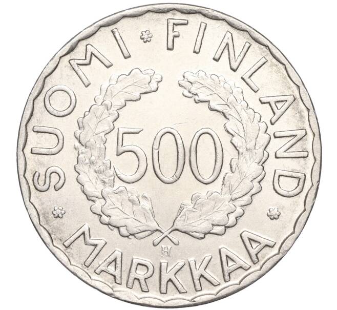Монета 500 марок 1952 года Финляндия «XV летние Олимпийские игры 1952 в Хельсинках» (Артикул M2-63055)