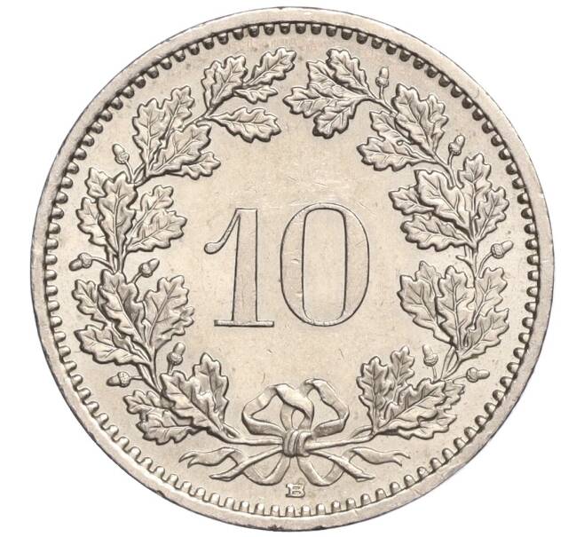 Монета 10 раппенов 2009 года Швейцария (Артикул M2-63089)