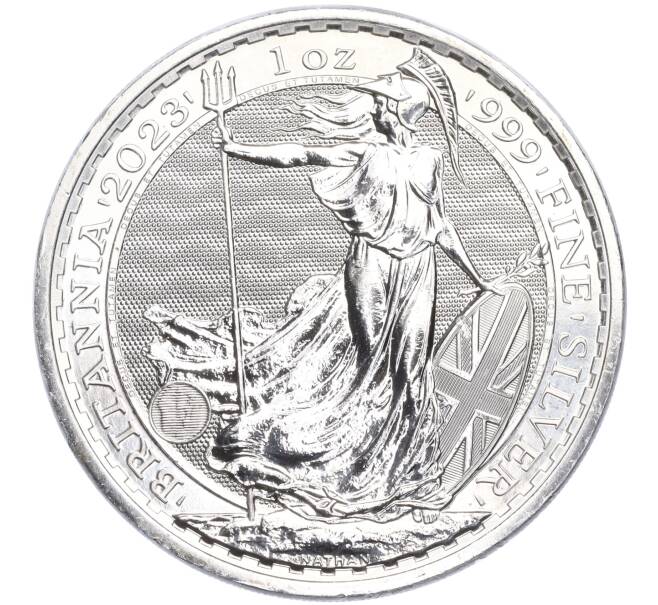 Монета 2 фунта 2023 года Великобритания «Британия» (Артикул M2-58211)