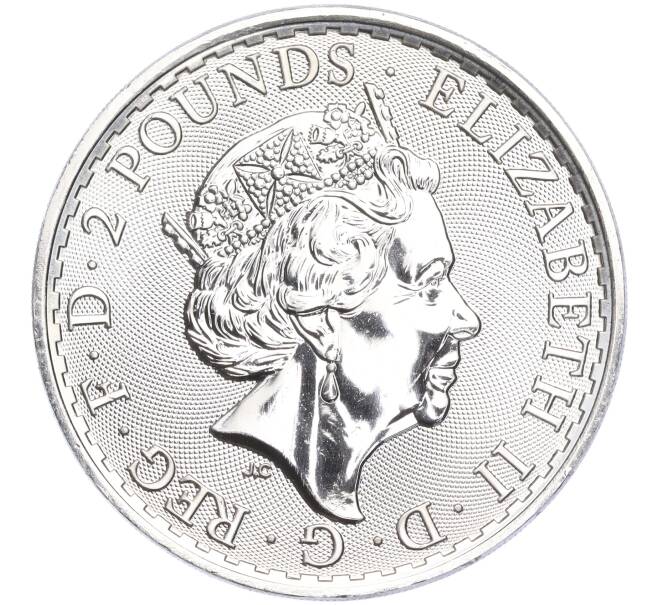 Монета 2 фунта 2023 года Великобритания «Британия» (Артикул M2-58211)