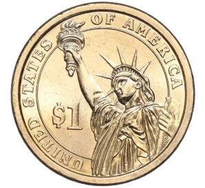 1 доллар 2012 года P США «23-й президент США Бенджамин Гаррисон»