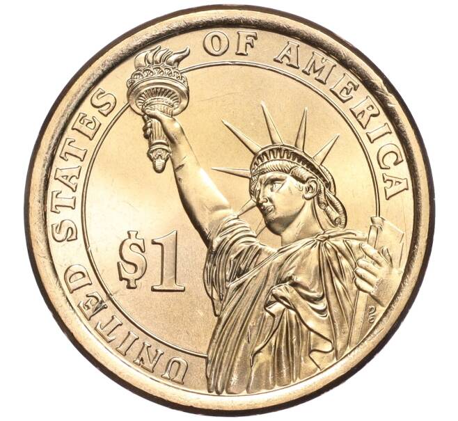 Монета 1 доллар 2016 года P США «40-й президент США Рональд Рейган» (Артикул M2-63103)