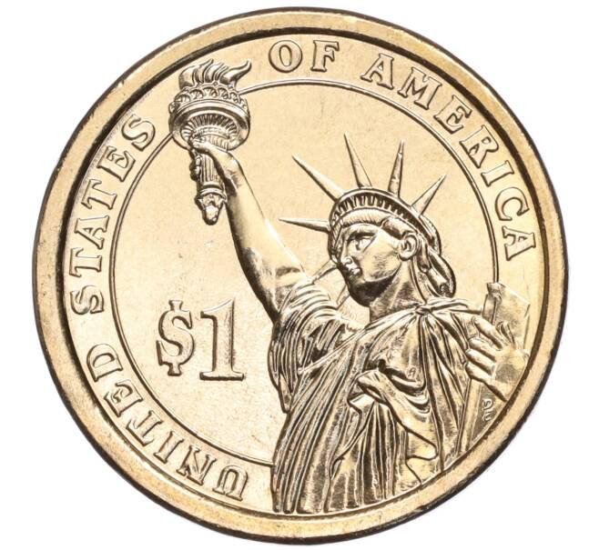 Банкнота 1 доллар 2013 года Р США «28-й президент США Вудро Вильсон» (Артикул M2-63106)