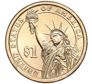 1 доллар 2008 года Р США «5-й президент США Джеймс Монро»
