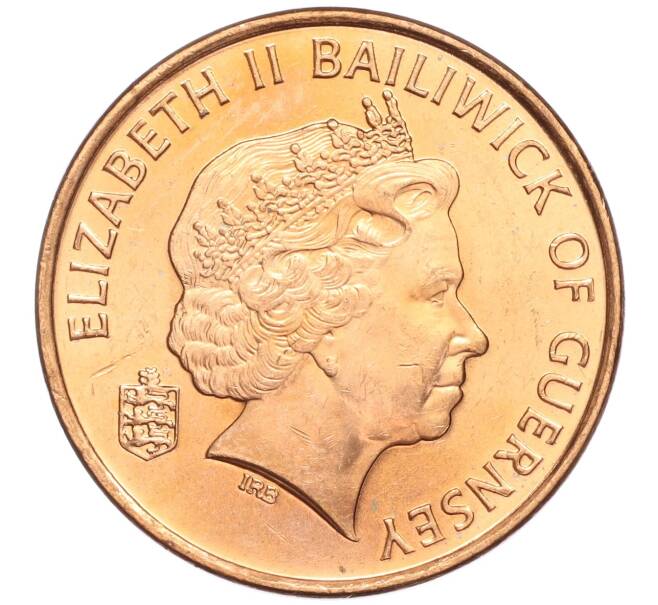Монета 2 пенса 1999 года Гернси (Артикул M2-63216)