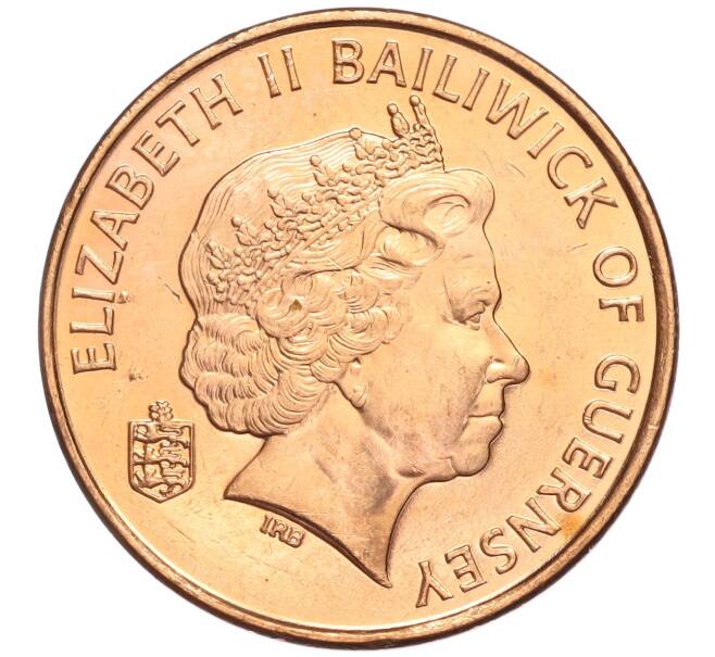 Монета 2 пенса 1999 года Гернси (Артикул M2-63218)