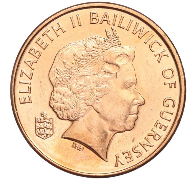 Монета 2 пенса 1999 года Гернси (Артикул M2-63219)