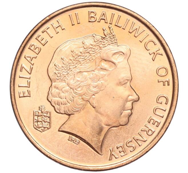 Монета 2 пенса 1999 года Гернси (Артикул M2-63223)