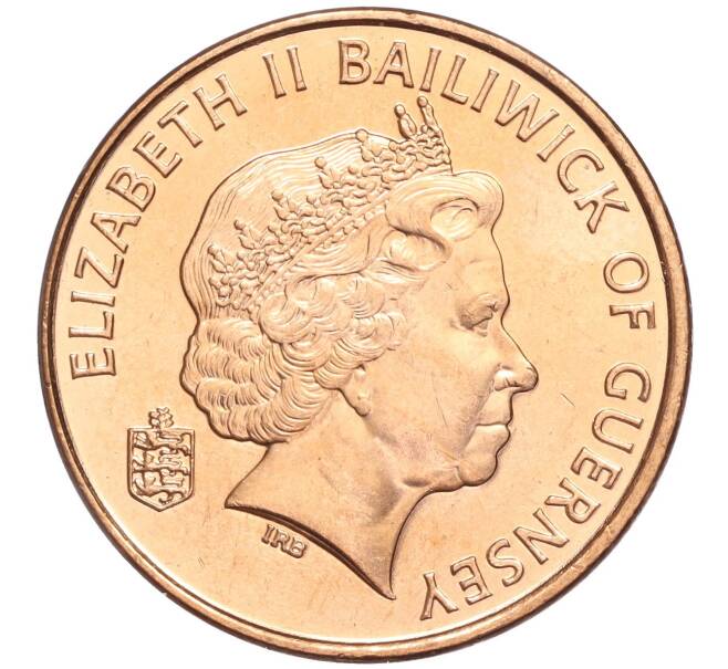 Монета 2 пенса 1999 года Гернси (Артикул M2-63224)