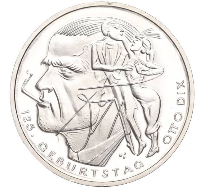 Монета 20 евро 2016 года Германия «125 лет со дня рождения Отто Дикса» (Артикул M2-63340)