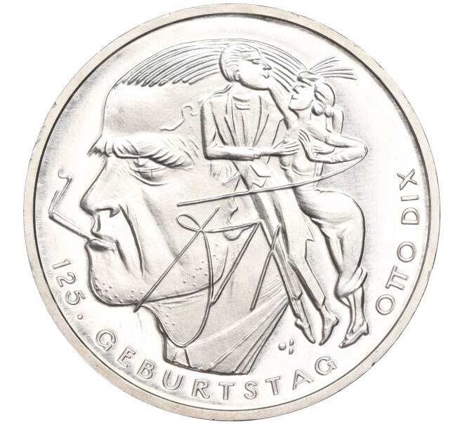 Монета 20 евро 2016 года Германия «125 лет со дня рождения Отто Дикса» (Артикул: M2-63342) — Фото №1