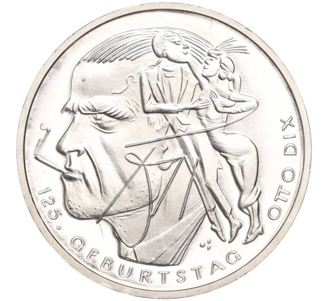 Монета 20 евро 2016 года Германия «125 лет со дня рождения Отто Дикса» (Артикул: M2-63359) — Фото №1
