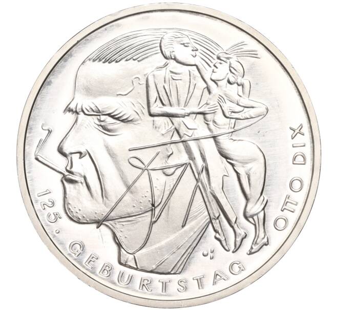 Монета 20 евро 2016 года Германия «125 лет со дня рождения Отто Дикса» (Артикул: M2-63363) — Фото №1