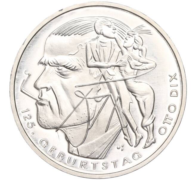 Монета 20 евро 2016 года Германия «125 лет со дня рождения Отто Дикса» (Артикул: M2-63366) — Фото №1