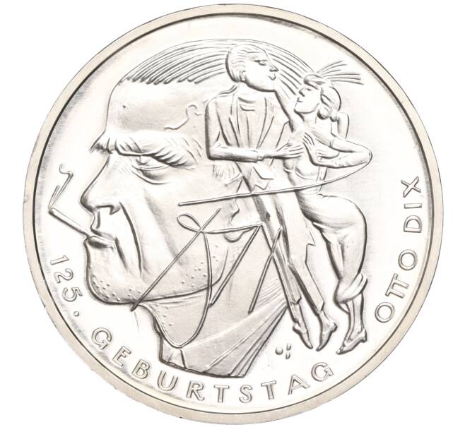Монета 20 евро 2016 года Германия «125 лет со дня рождения Отто Дикса» (Артикул: M2-63380) — Фото №1