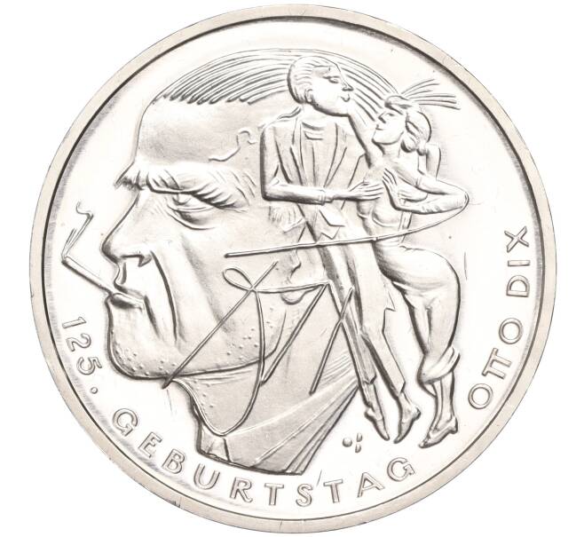 Монета 20 евро 2016 года Германия «125 лет со дня рождения Отто Дикса» (Артикул: M2-63403) — Фото №1