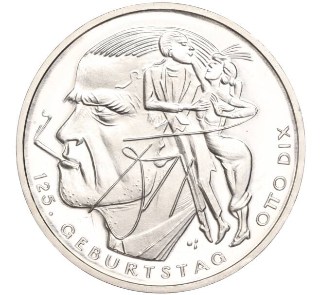 Монета 20 евро 2016 года Германия «125 лет со дня рождения Отто Дикса» (Артикул: M2-63409) — Фото №1
