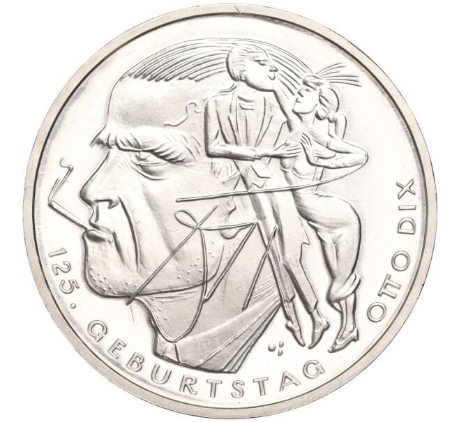 Монета 20 евро 2016 года Германия «125 лет со дня рождения Отто Дикса» (Артикул: M2-63420) — Фото №1