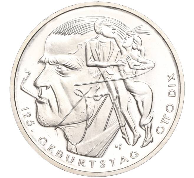 Монета 20 евро 2016 года Германия «125 лет со дня рождения Отто Дикса» (Артикул: M2-63421) — Фото №1
