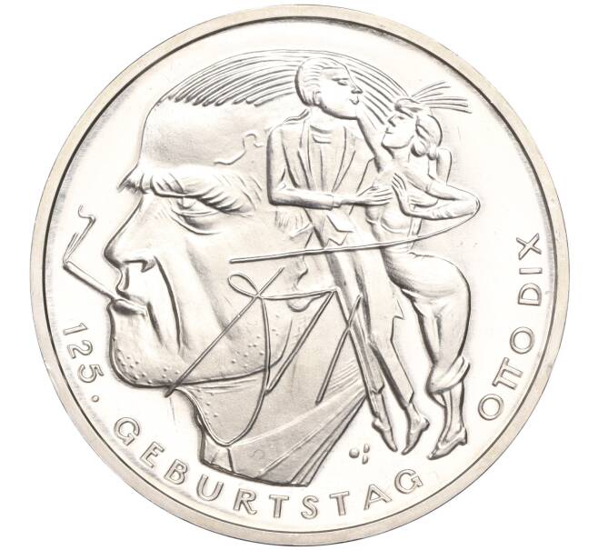 Монета 20 евро 2016 года Германия «125 лет со дня рождения Отто Дикса» (Артикул: M2-63430) — Фото №1