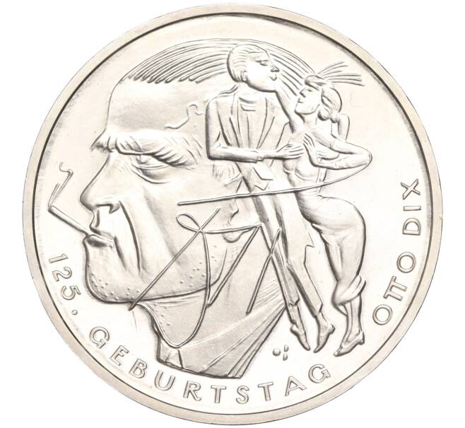 Монета 20 евро 2016 года Германия «125 лет со дня рождения Отто Дикса» (Артикул: M2-63438) — Фото №1