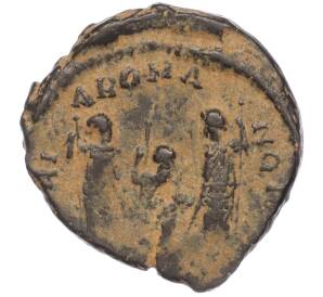 Фоллис 379-395 года Римская Империя — Феодосий I Великий
