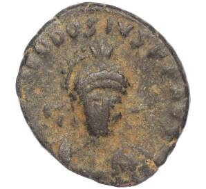 Фоллис (центенионалий) 408-450 года Римская Империя — Феодосий II