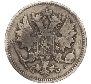 25 пенни 1875 года Русская Финляндия — Фото №2