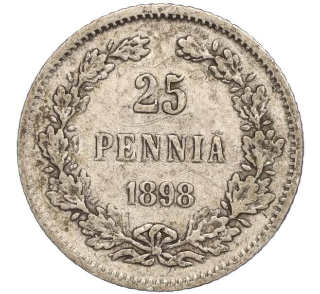 Монета 25 пенни 1898 года Русская Финляндия (Артикул: M1-52538) — Фото №1